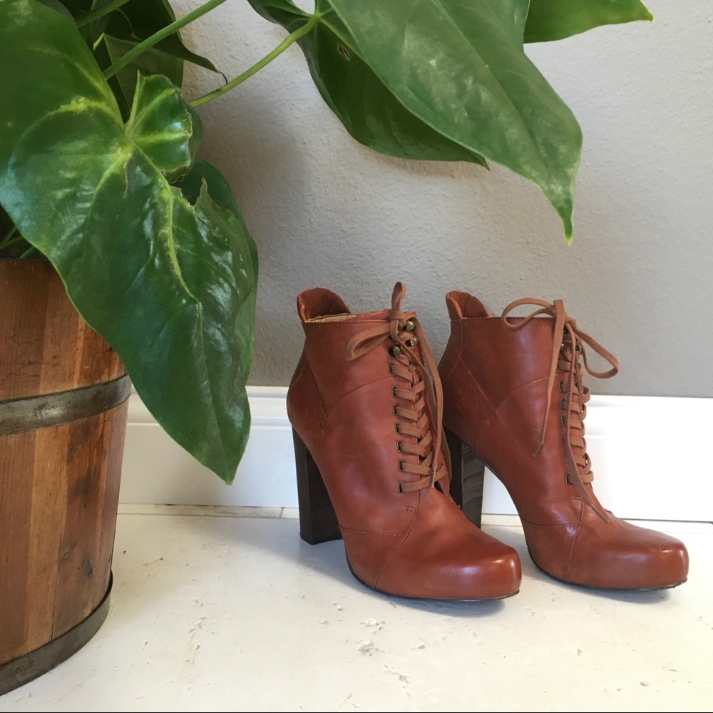 Nine West Lace Up Boots